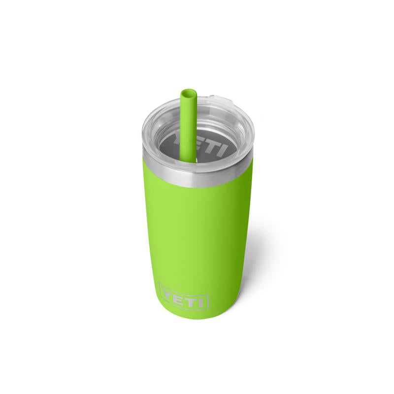 YETI Rambler Jr 10 oz Venom BPA Free Kids Cups with Silicone Straw