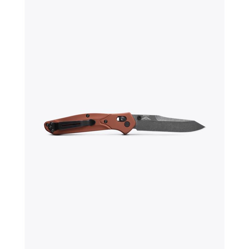 Benchmade Burnt Copper MagnaCut Stainless Steel > 6 in. Folding Knife