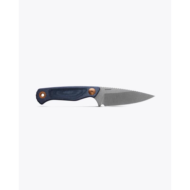 Benchmade Blue Denim MagnaCut Stainless Steel > 6 in. Fixed Blade Knife