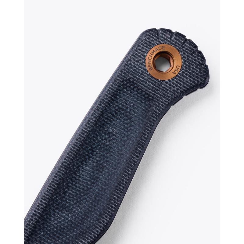 Benchmade Blue Denim MagnaCut Stainless Steel > 6 in. Fixed Blade Knife