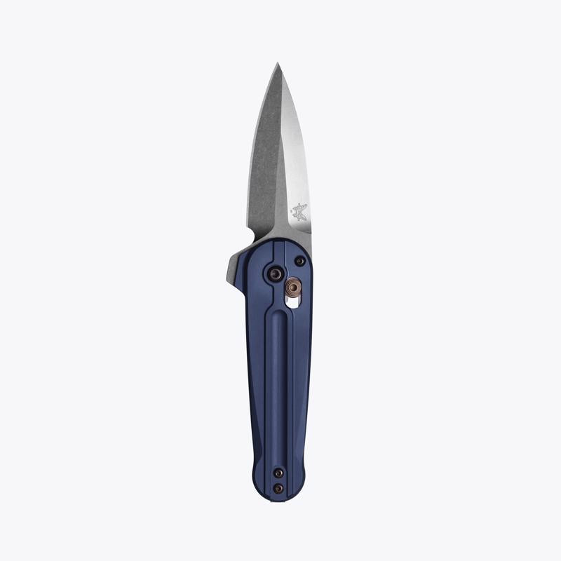 Benchmade Crater Blue M390 Stainless Steel > 6 in. Folding Knife