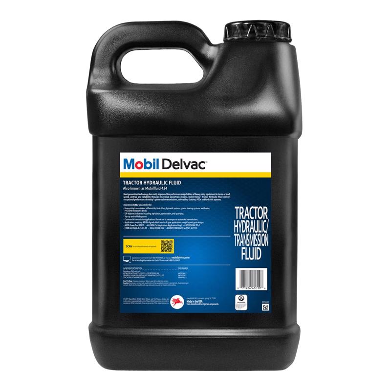 Mobil Delvac Tractor Hydraulic Fluid Universal Tractor Fluid 2.5 gal