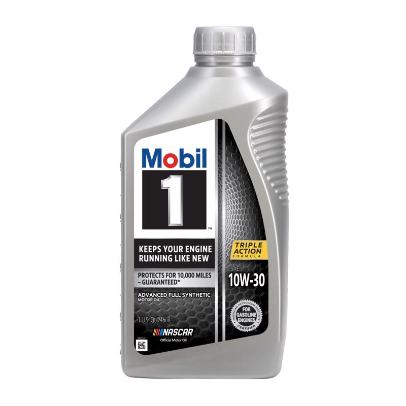 Mobil 1 Advanced Full Synthetic Motor Oil 10W-30, 1 Quart (Pack of 6)