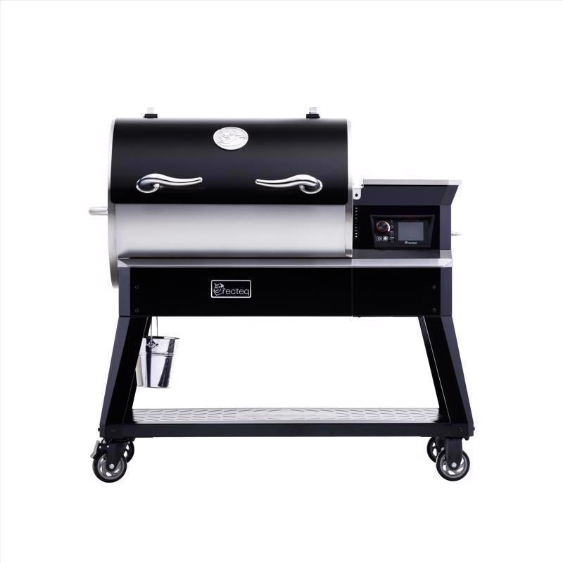 Recteq Patio Legend 600 Wood Pellet WiFi Grill and Smoker Black/Silver