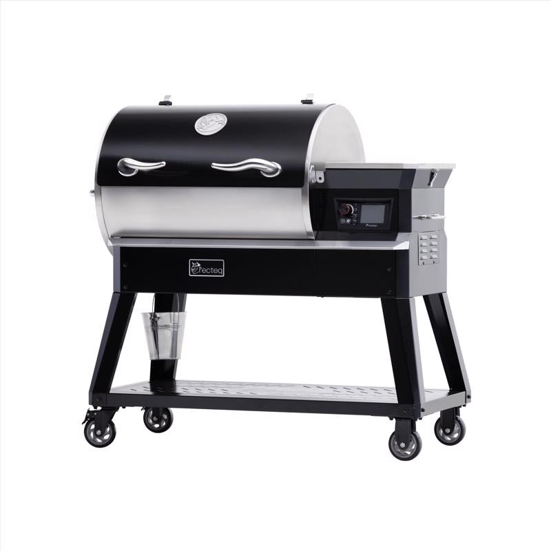 Recteq Deck Boss Wood Pellet WiFi Grill and Smoker Black/Silver