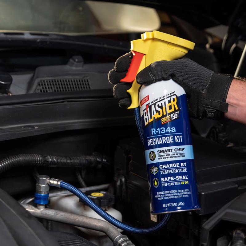 Blaster RFID R134a Refrigerant Recharge Kit 16 oz
