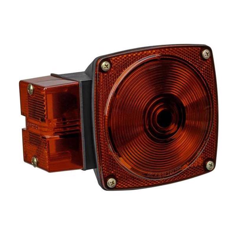TowSmart Red Square License/Stop/Tail/Turn Combination Tail Light