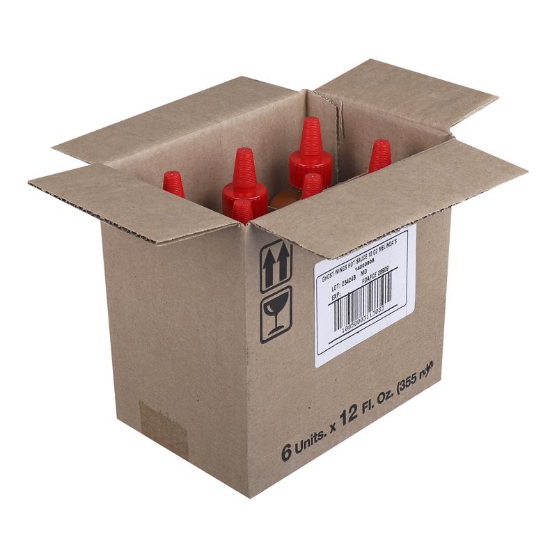 Melinda's Foods Ghost Pepper Wing Hot Sauce 12 oz