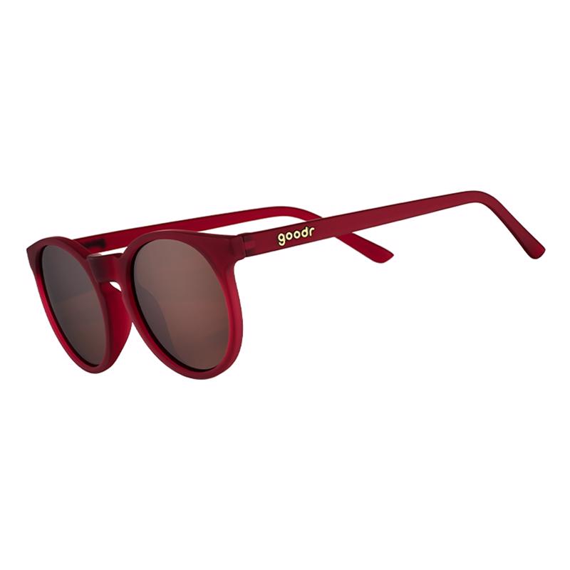 Goodr Unisex Red Frame Brown Lens Polarized Sunglasses