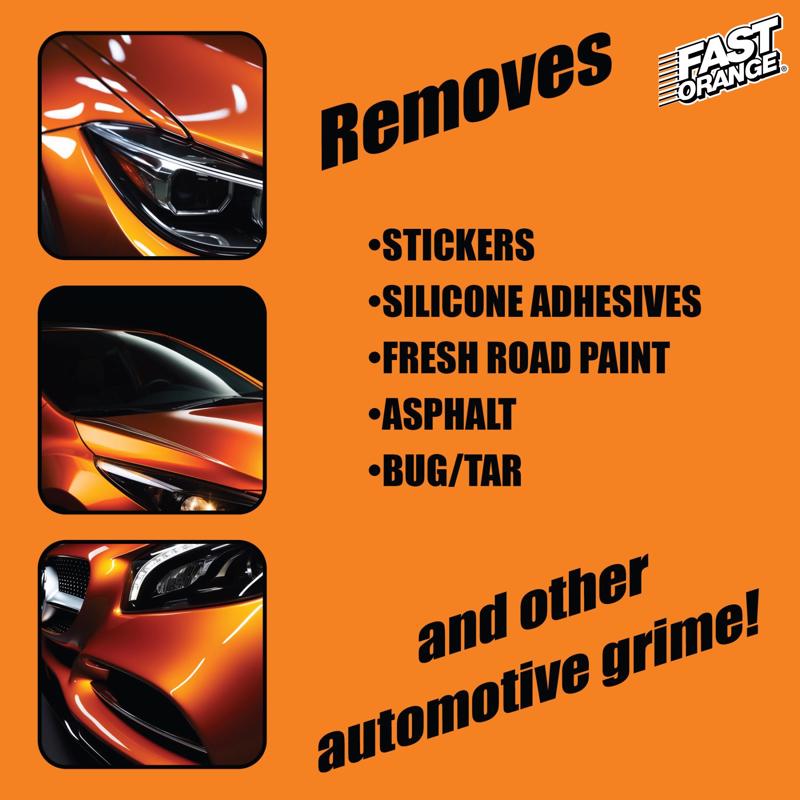 Fast Orange Gel Adhesive Remover 16 oz