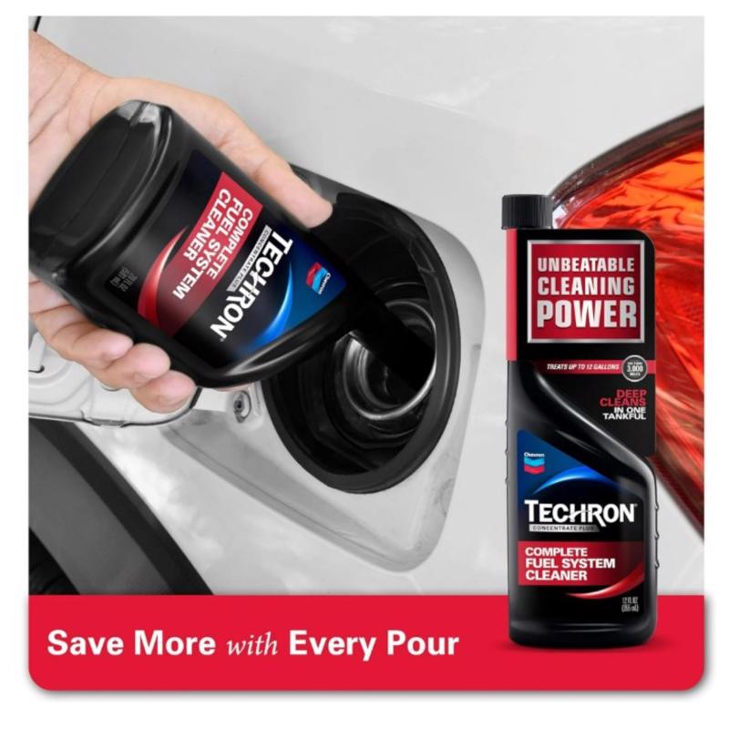 Chevron Techron Gasoline Fuel System Cleaner 12 oz
