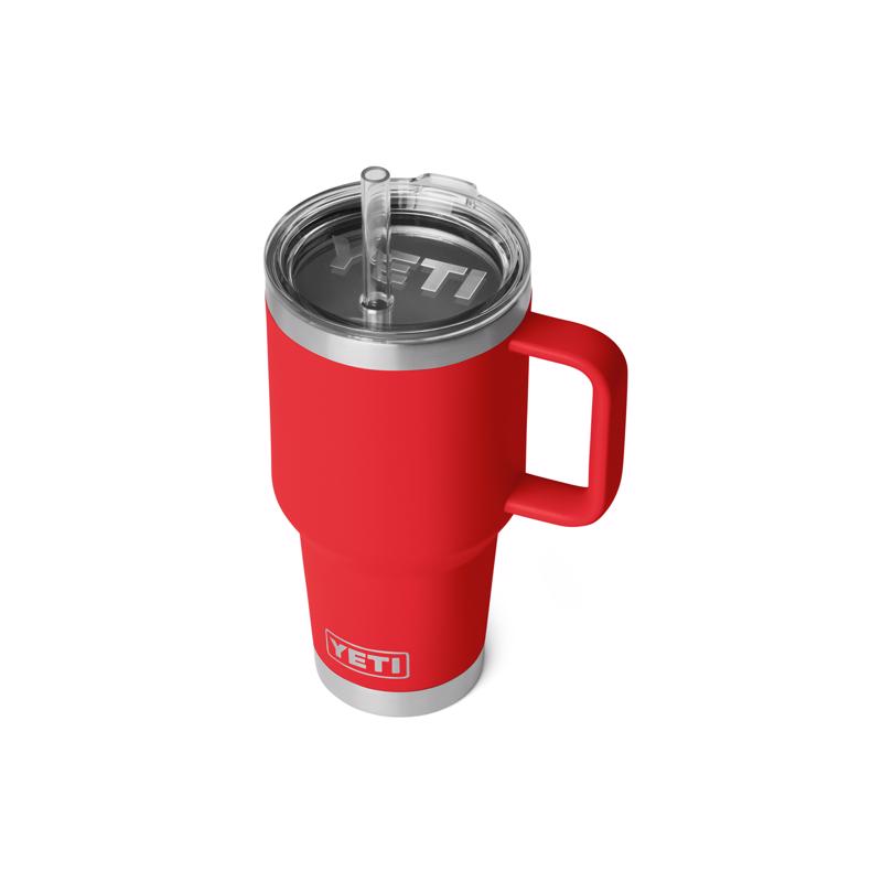 YETI Rambler 35 oz Rescue Red BPA Free 2.0 Straw Mug