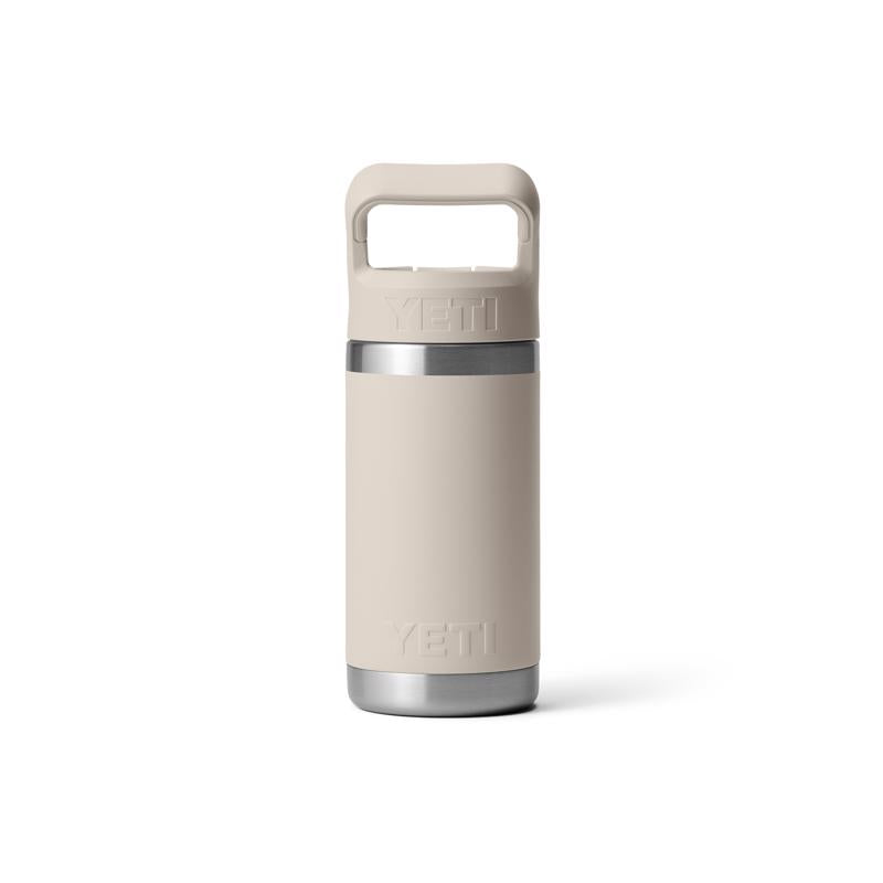 YETI Rambler Jr. 12 oz Cape Taupe BPA Free Insulated Kids Water Bottle w/Straw