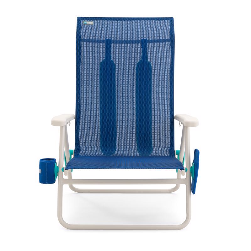 Shibumi 4-Position Blue Hi-Back Beach Chair