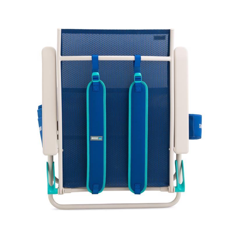 Shibumi 4-Position Blue Hi-Back Beach Chair