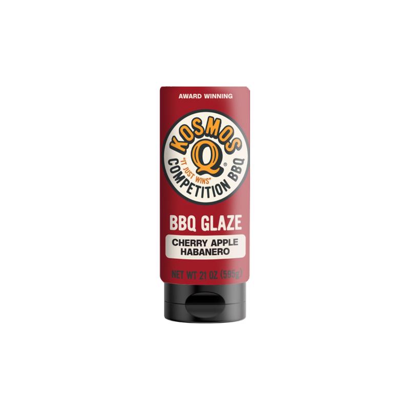 Kosmos Q Cherry Apple Habanero BBQ Glaze 21 oz