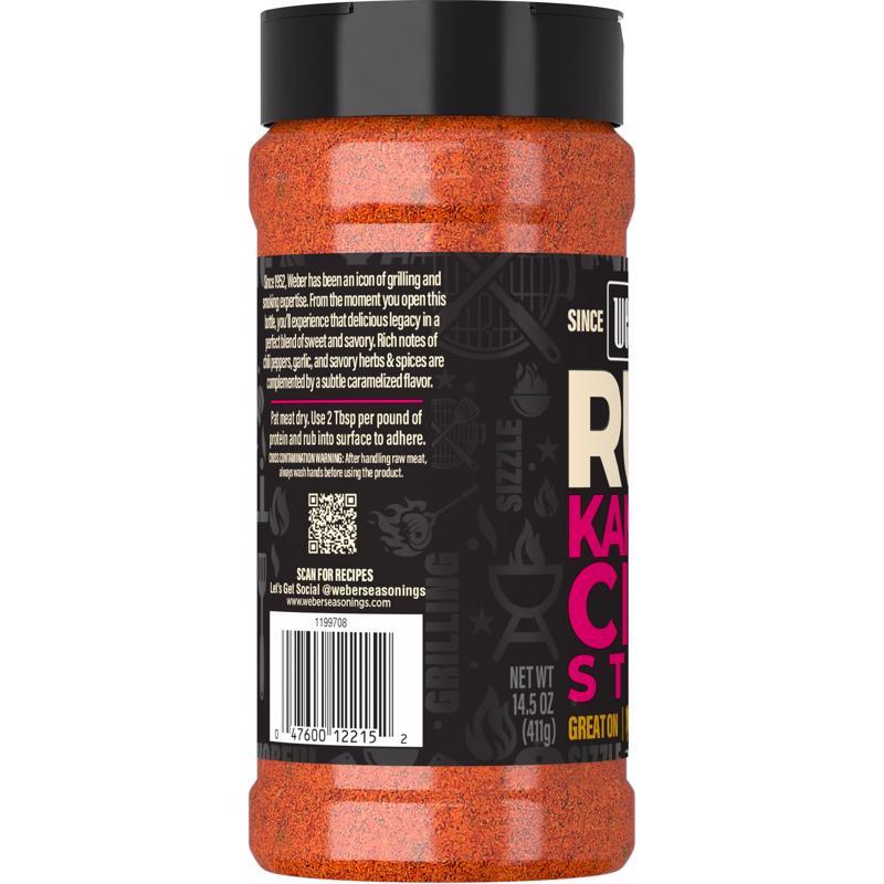 Weber Kansas City Style BBQ Rub 14.5 oz