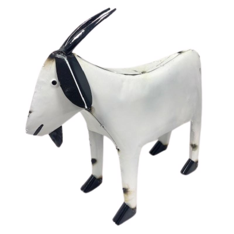 Creative Decor Black/White Metal 21 in. H Outdoor Decoration