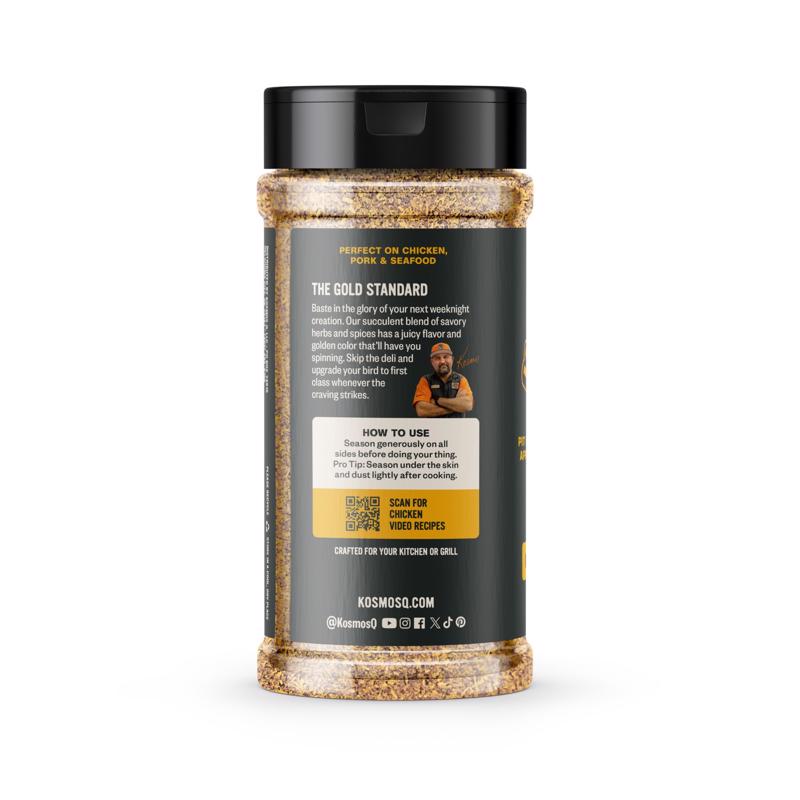 Kosmos Q The Best Rub Rotisserie Chicken BBQ Rub 9.2 oz