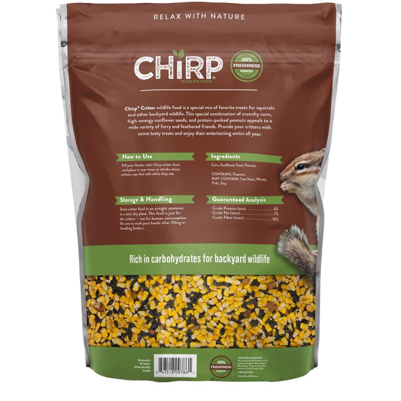 Chirp Critter Wild Bird Seed 8 lb