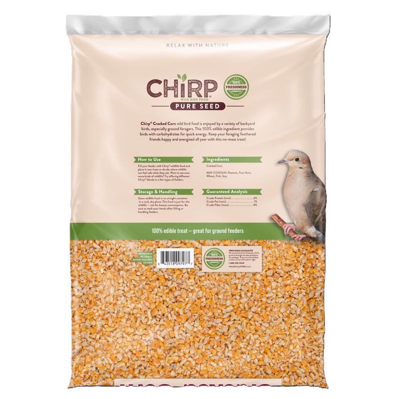 Chirp Pure Seed Cracked Corn Wild Bird Food 4 lb