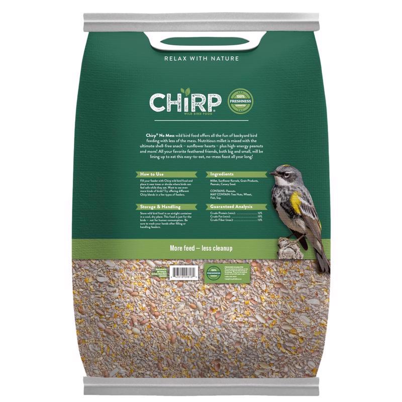 Chirp No Mess Wild Bird Food 18 lb