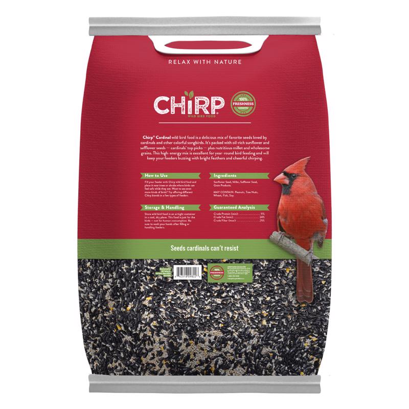 Chirp Cardinal Wild Bird Food 15 lb