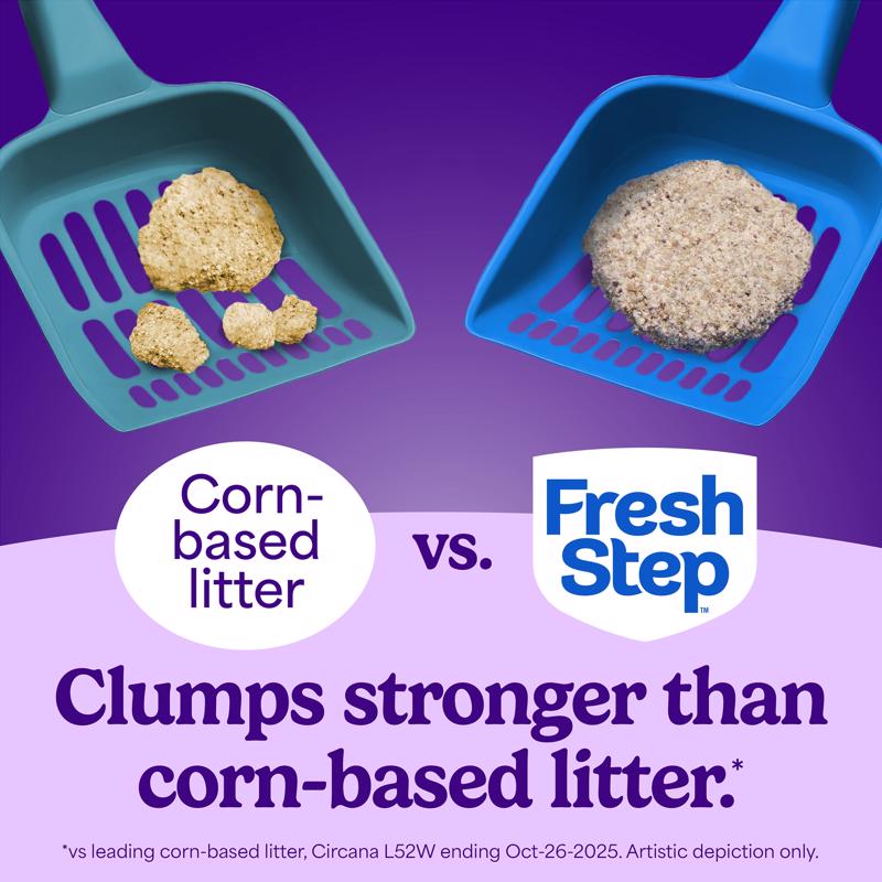 Fresh Step Clean Paws No Scent Cat Litter 22 lb