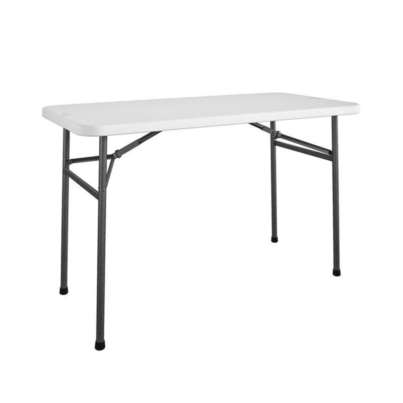 Living Accents 23.5 in. W X 48 in. L Rectangular Folding Table