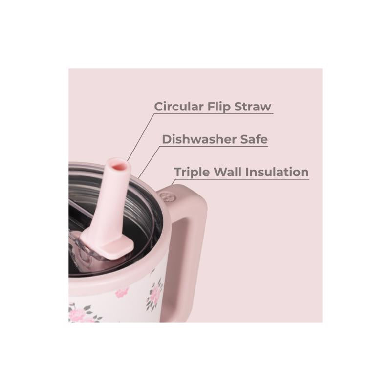 Hydrojug 32 oz Wildrose BPA Free Travel Tumbler