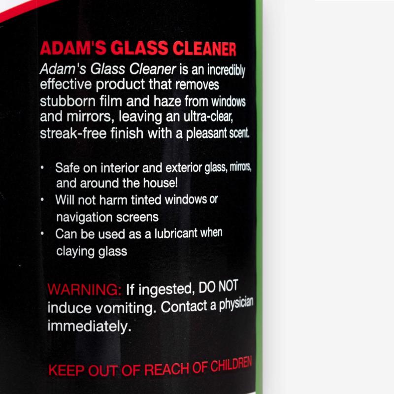 Adam's Auto Glass Cleaner Spray 16 fl. oz.