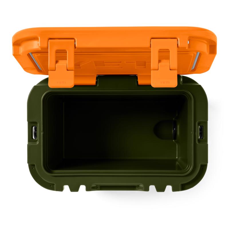 YETI Roadie 15 King Crab Orange/Olive 15 qt Hard Cooler