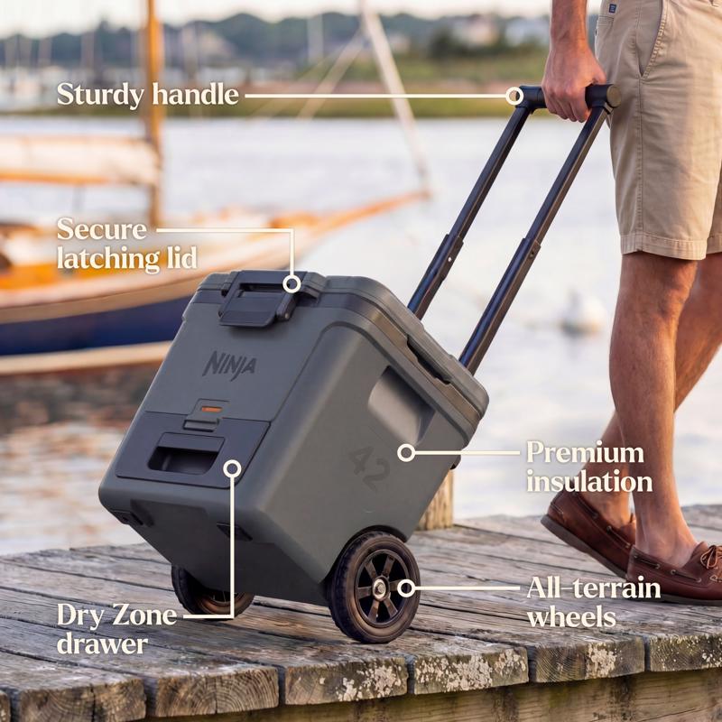 Ninja FrostVault Blue 42 qt Hard Cooler