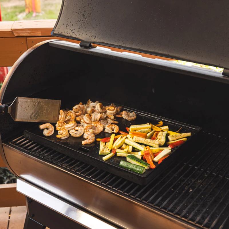 recteq Cast Iron Grill Top Griddle 19 in. L X 15 in. W