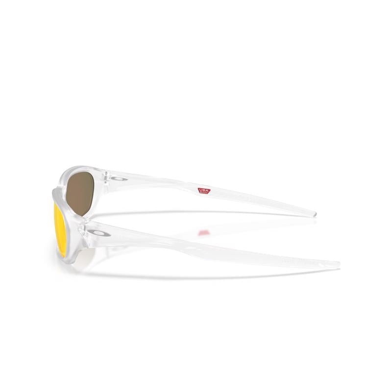 Oakley Terraforma Sunglasses Matte Clear Frame Prizm Ruby Lens