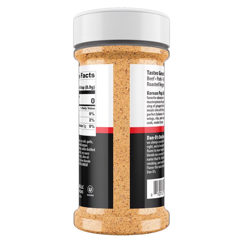 Dan-O's Outlaw Korean Pop BBQ Seasoning 8 oz