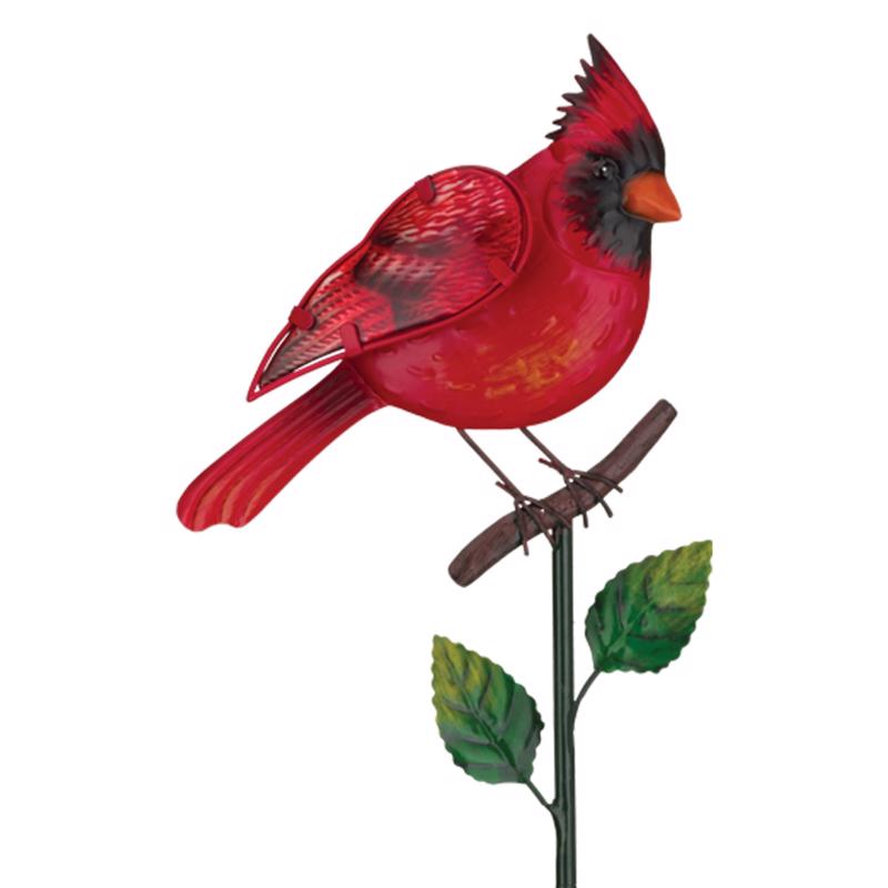 Regal Art & Gift Multicolored Glass/Metal 36 in. H X 10 in. L Outdoor Garden Stake