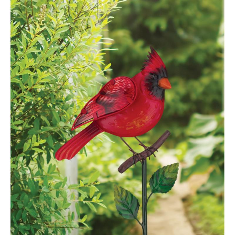 Regal Art & Gift Multicolored Glass/Metal 36 in. H X 10 in. L Outdoor Garden Stake