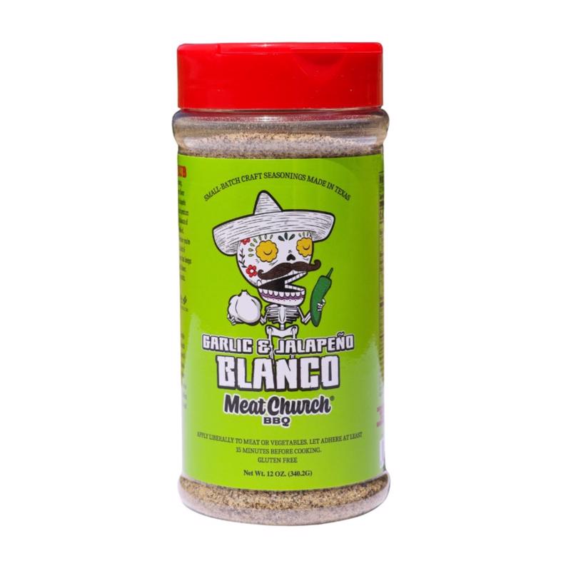Meat Church Garlic and Jalapeno Bar-B-Q Rub/Seasoning 12 oz