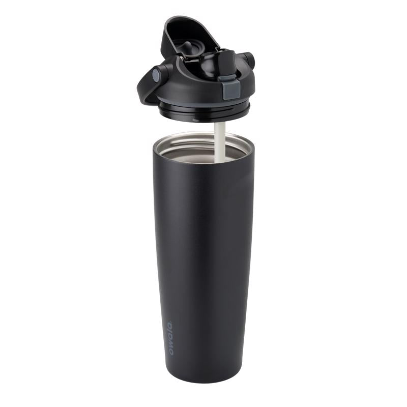 Owala FreeSip 30 oz Very Very Dark BPA Free Vacuum Insulated Bottle
