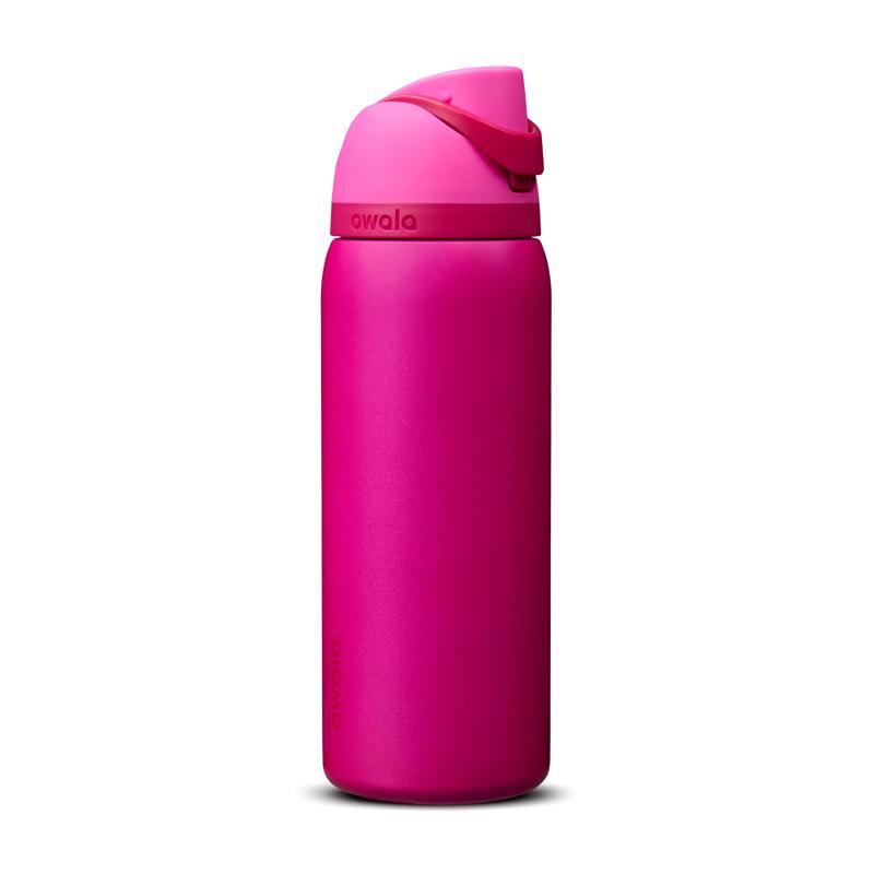 Owala FreeSip 32 fl. oz. Read My Lips BPA Free Vacuum Insulated Bottle