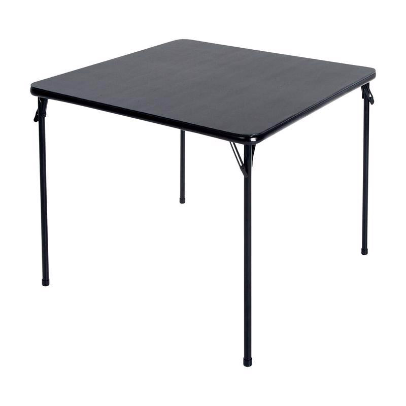 FOLDING TABLE 34"SQR BLK