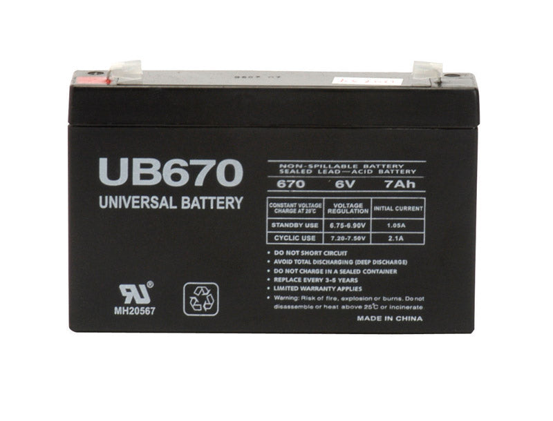 BATTERY SLA UB670