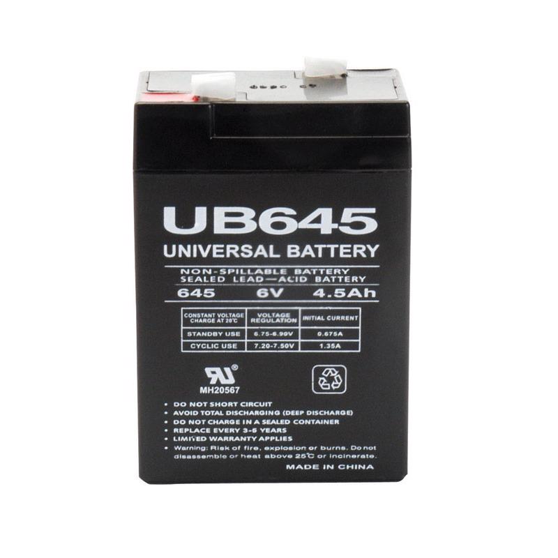 UPG 4.5 Ah 6 V Lead Acid Automotive Battery