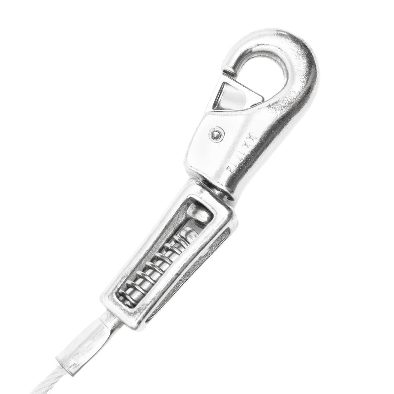 PDQ Silver Tie-Out Vinyl Coated Cable Dog Tie Out X-Large