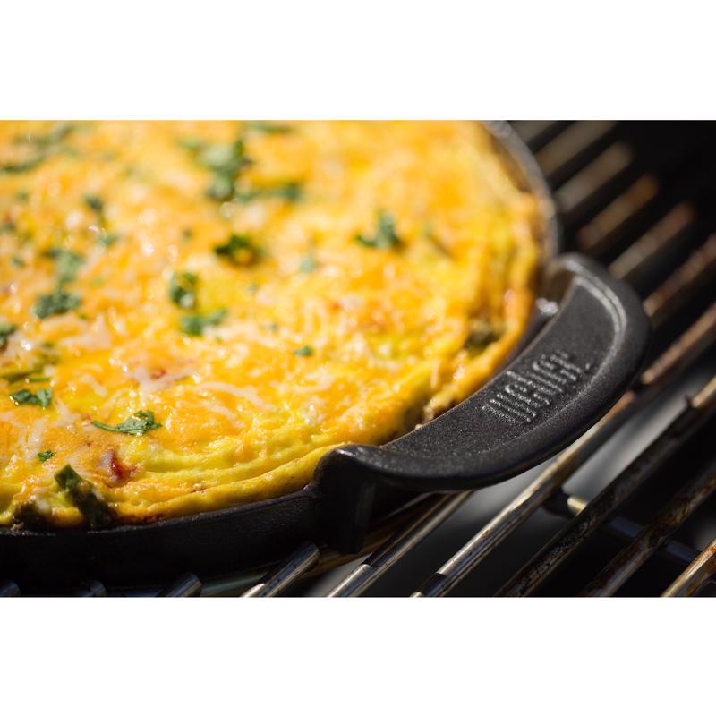 Weber Gourmet BBQ System Cast Iron/Porcelain Grill Top Griddle 15.2 in. L X 12 in. W 1 pk