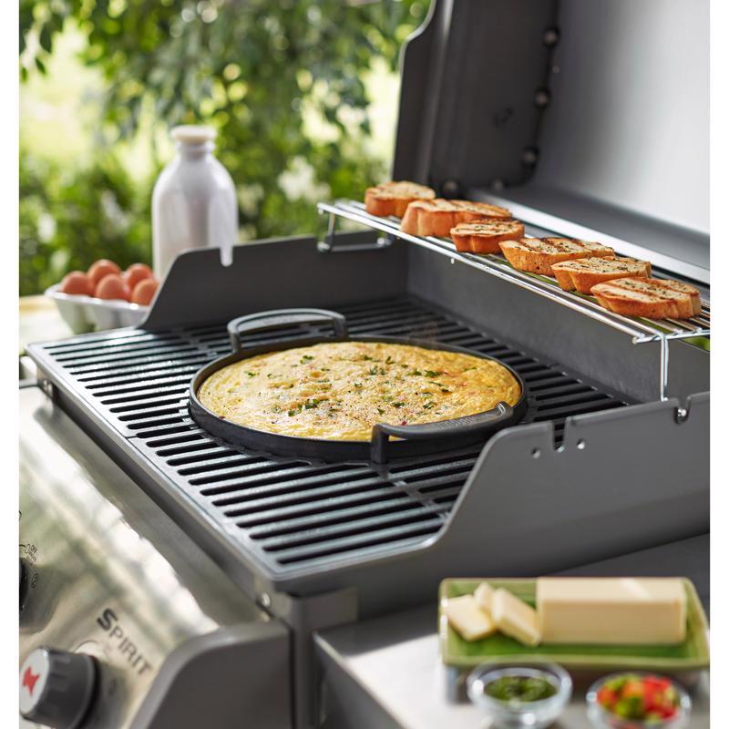 Weber Gourmet BBQ System Cast Iron/Porcelain Grill Top Griddle 15.2 in. L X 12 in. W 1 pk
