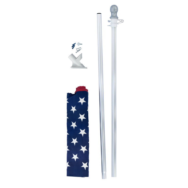 Valley Forge American Flag Kit 36 in. H X 60 in. W