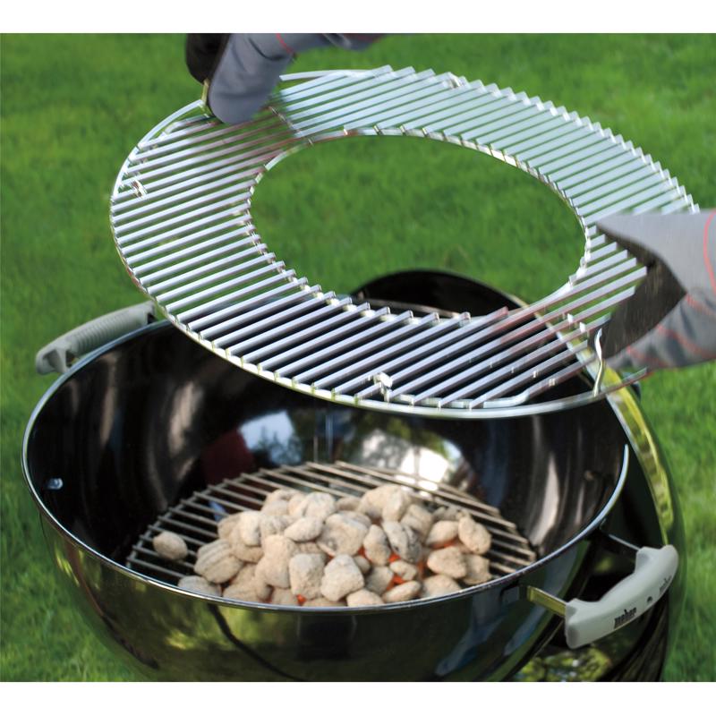 Weber Gourmet BBQ System Hinged Grill Grate 21.5 in. 21.5 in. L X 21.5 in. W