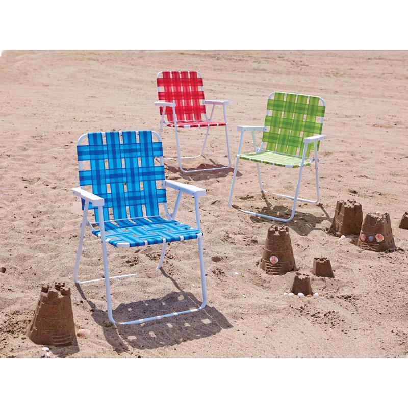 Rio Brands Assorted Folding Web Chair